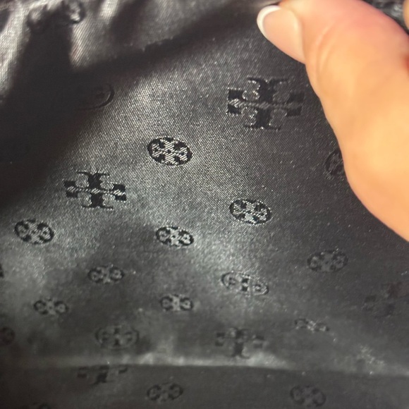 Tory Burch York Buckle Tote Bag Black Saffiano Leather with Gold Accents - Picture 13 of 13